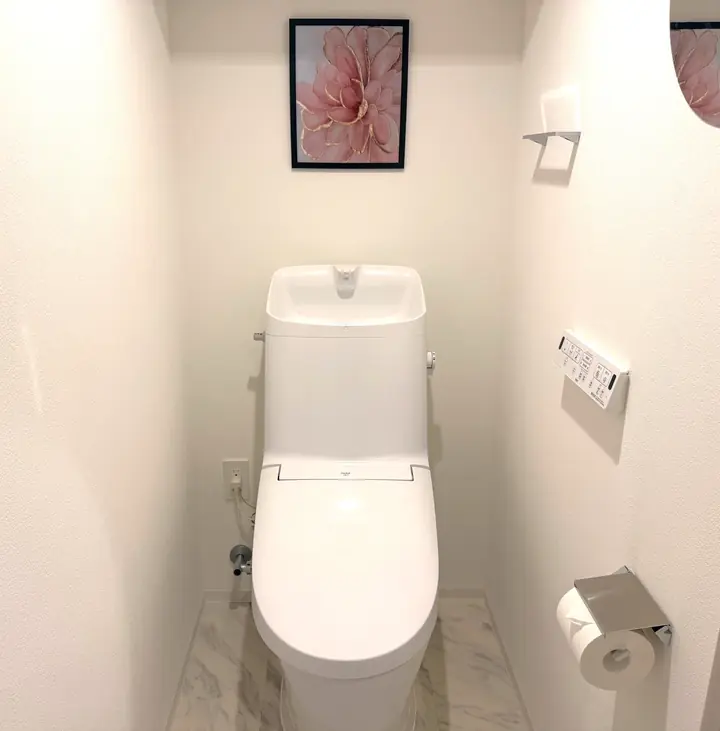 温水洗浄便座付きトイレ(バス・トイレ別)